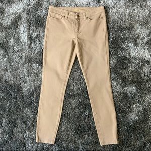 MICHAEL KORS SKINNY JEANS KHAKI / TAN SIZE 4